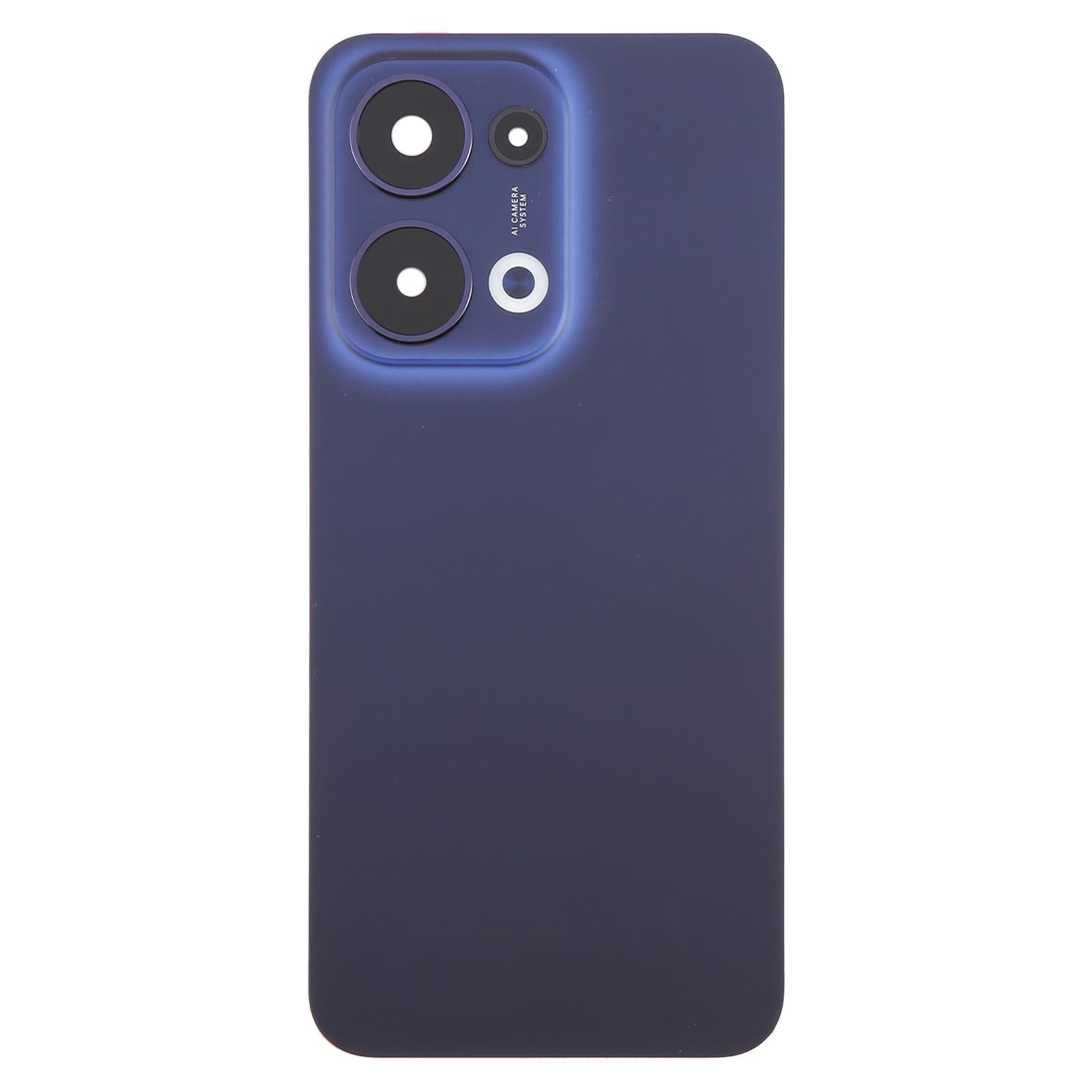 Back Glass Panel for Oppo Reno 13 5G Dark Blue with Camera Lens - EGFix Back Glass Panel for Oppo Reno 13 5G Dark Blue with Camera Lens - EGFix
